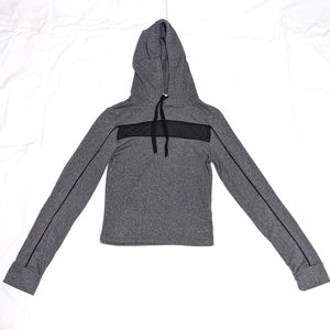 Fleece Lined Grey Long Sleeve Sz S
